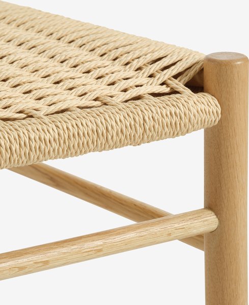 Dining chair ISLEV weave/oak