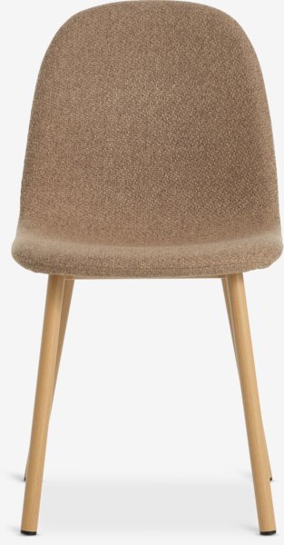 Chaise EJSTRUP sable foncé/coloris chêne