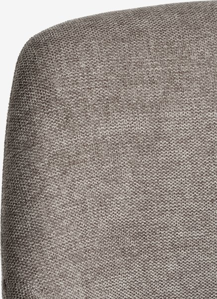 LYNGVIG L180/260 natural oak + 4 ROSTRUP sand/black