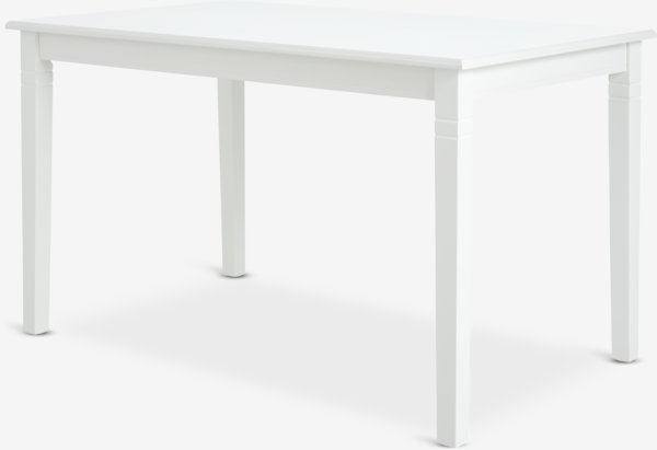 Dining table KIRKEBY 80x130/220 white