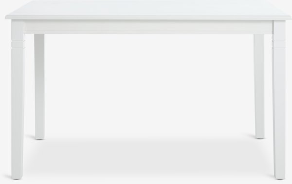 Τραπέζι τραπεζαρίας KIRKEBY 80x130/220 λευκό