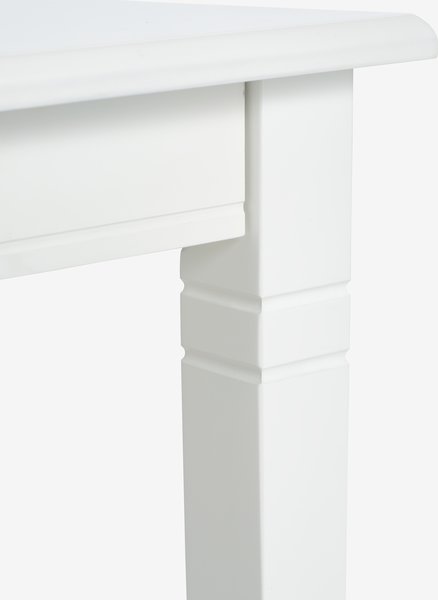 Stół KIRKEBY 80x130/220 biały