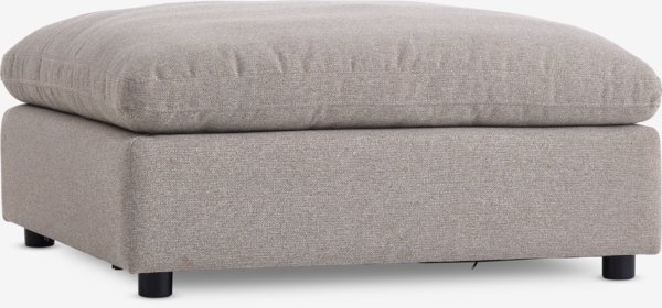 Módulo de sofá LUNDBY chaise longue/puf tela arena