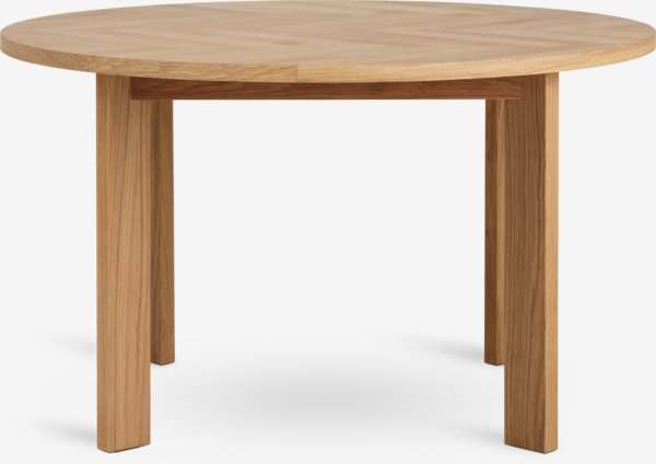 Tafel HARESKOV Ø130 eiken