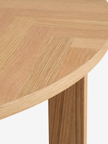 Tafel HARESKOV Ø130 eiken