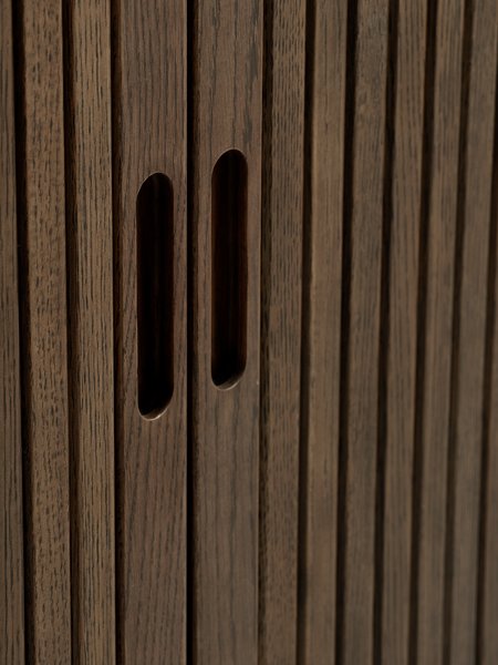 Credenza LYNGVIG 90 cm 2 ante a rullo rovere scuro
