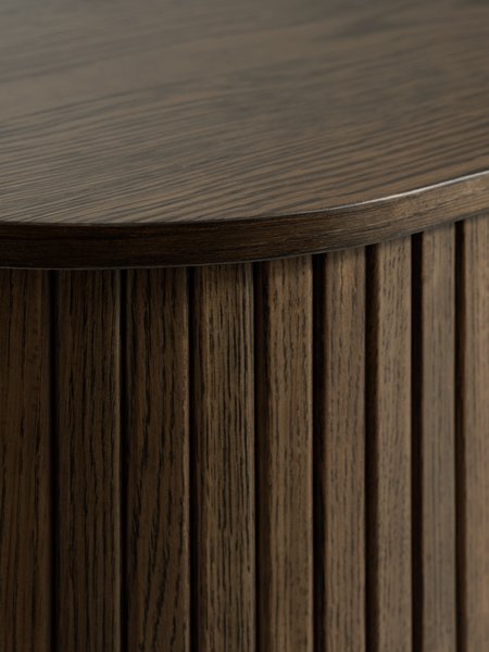 Credenza LYNGVIG 90 cm 2 ante a rullo rovere scuro