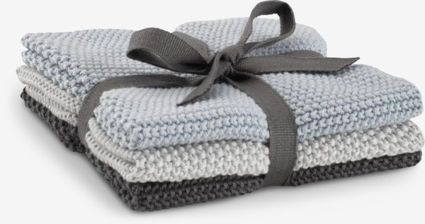 Dishcloth LOKE W25xL25cm pack of 3