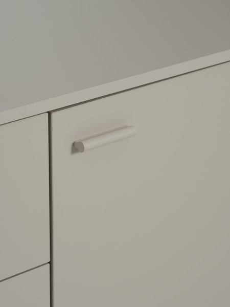 Dressoir BELLELUND 2 deuren 3 lades beige