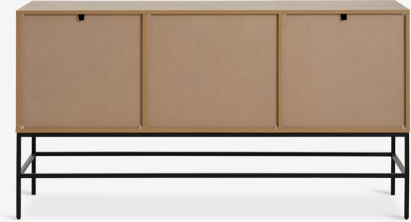 Credenza HEMDRUP 2 ante 1 cassetto color rovere