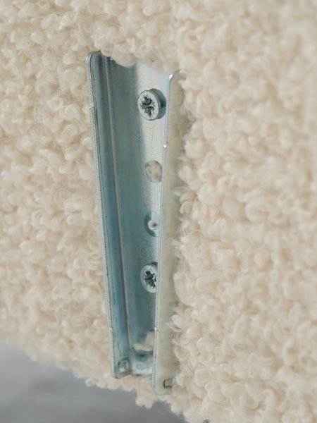 Canapea extensibilă PARADIS crem/stejar