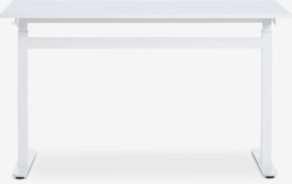 Állítható magasságú asztal LUNDTOFT 70x130 fehér