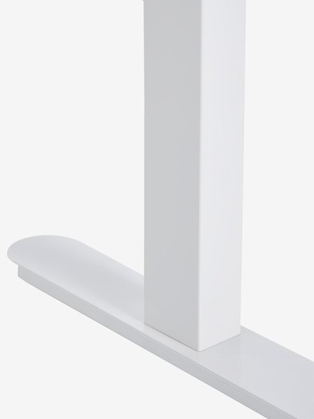 Gas height-adjustable desk LUNDTOFT 70x130 white