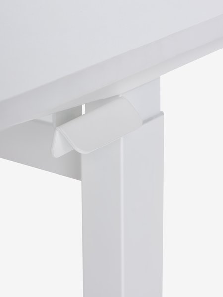 Állítható magasságú íróasztal LUNDTOFT 70x130 fehér