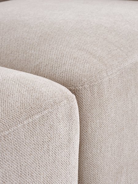 Modulsofa SKEJBY 2-pers. sandfarvet stof