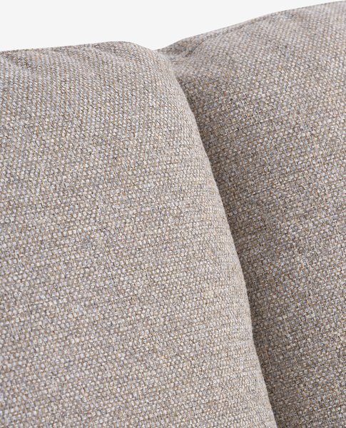 Modular sofa LUNDBY 3 seater sand fabric