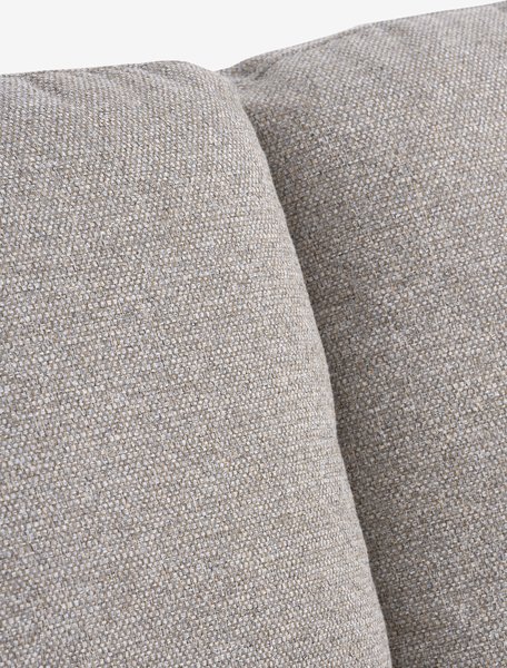 Modular sofa LUNDBY 3 seater chaise longue sand fabric