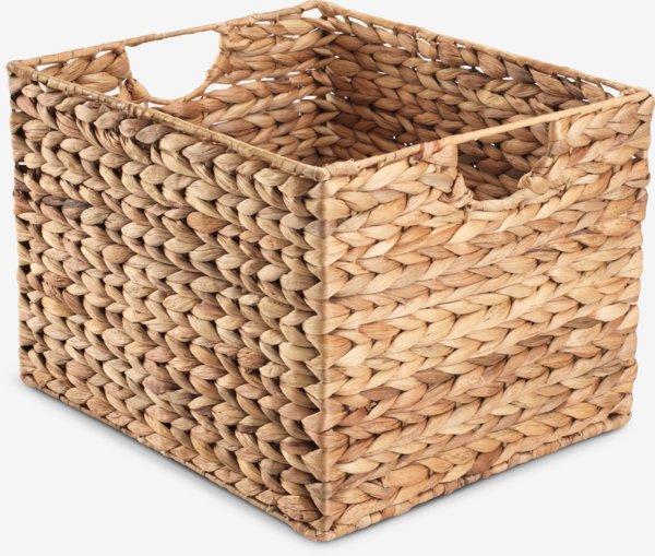 Basket BJORN W30xL35xH25cm natural