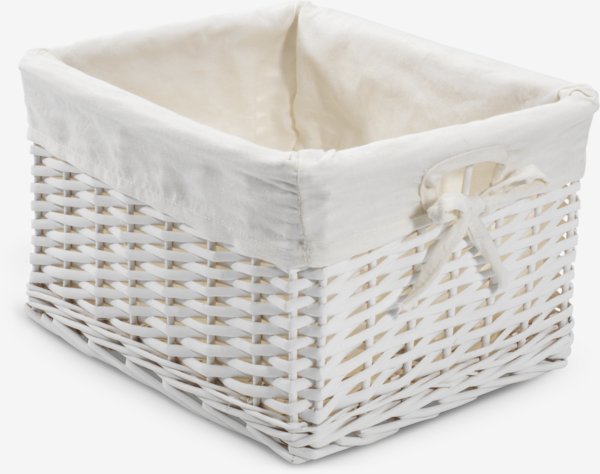 Basket GORM W27xL32xH20cm white