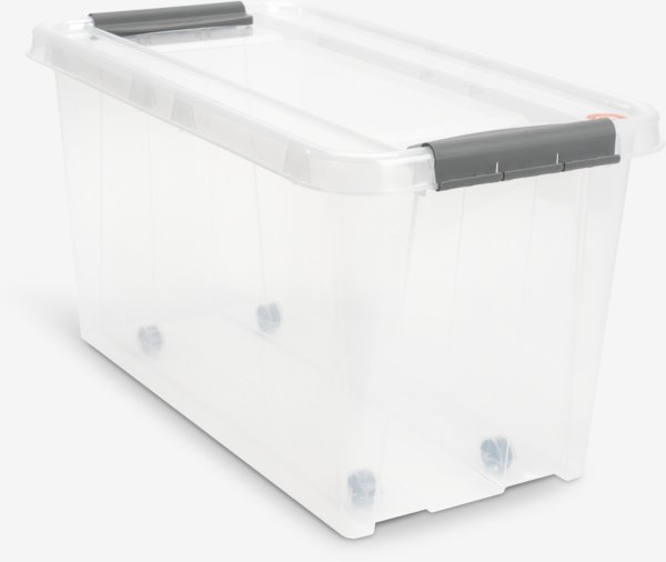 Кутия за съхранение PROBOX 70 литра с капак прозрачна