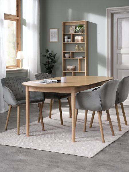 MARSTRAND D200/280 sto hrast + 4 ADSLEV
