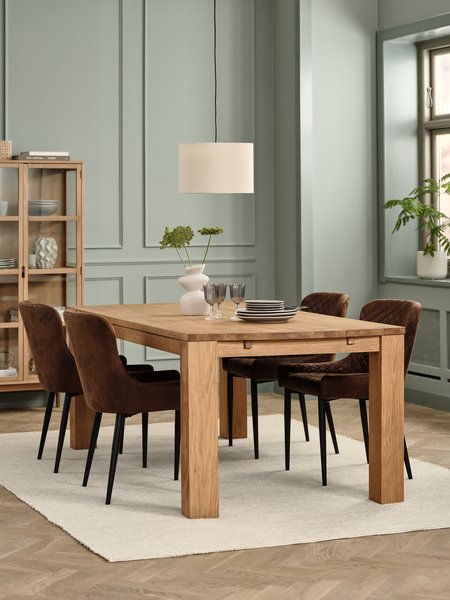 Tavolo da pranzo OLDE 100x200 cm rovere