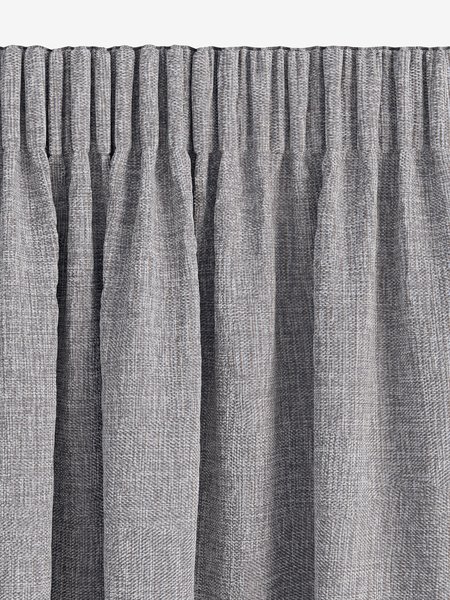 Rideau RUSKEN 1x140x300 gris clair