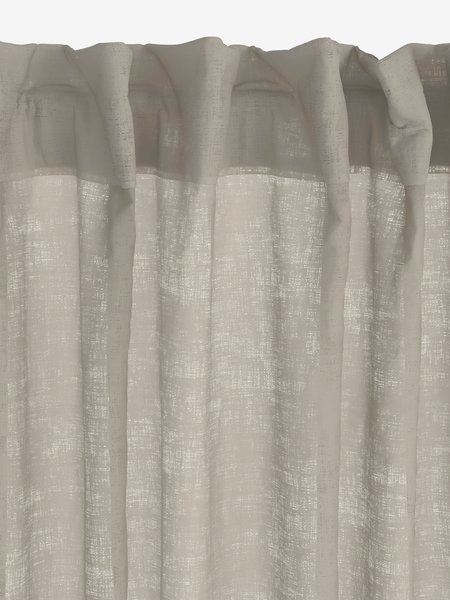 Tenda UNNEN 1x140x300 cm effetto lino color sabbia