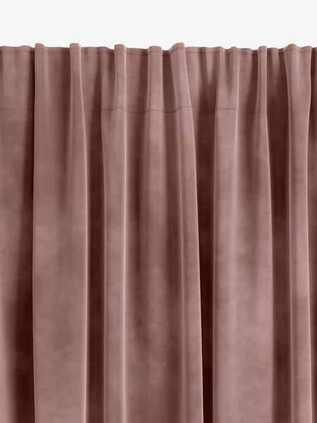 Завеса AUSTRA 1x140x300 кадифе, розова