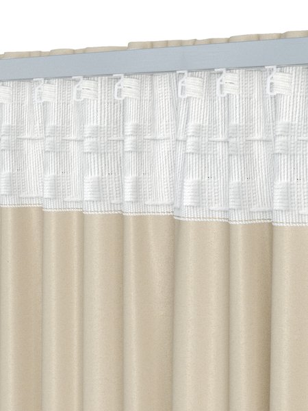 Draperie semiopacă AMUNGEN 140x300 nisipie