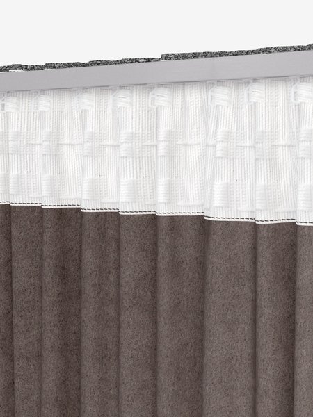Zavesa HERDLA 1x140x300 izolaciona antracit siva