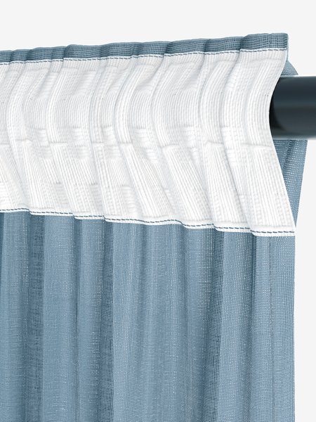 Κουρτίνα GOLTA 1x140x245 γκριζο-μπλε
