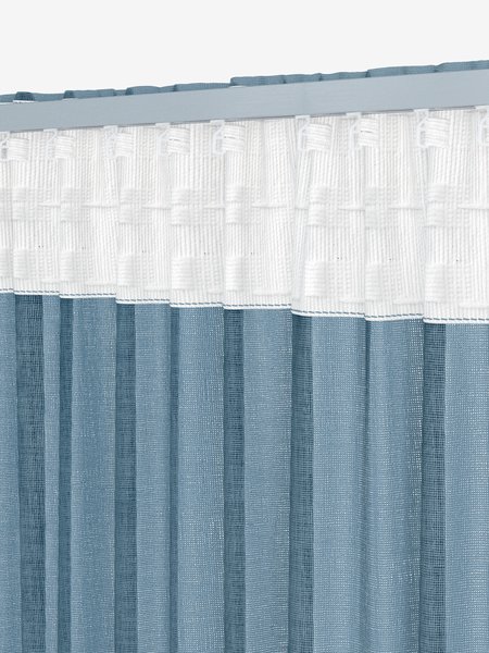 Κουρτίνα GOLTA 1x140x245 γκριζο-μπλε