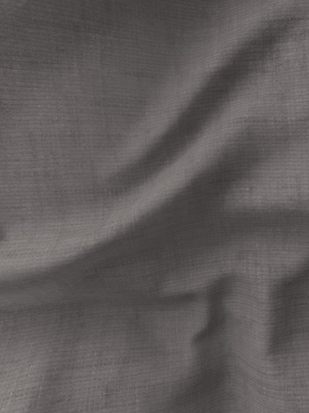 Rideau UNNEN 1x140x300 aspect lin gris