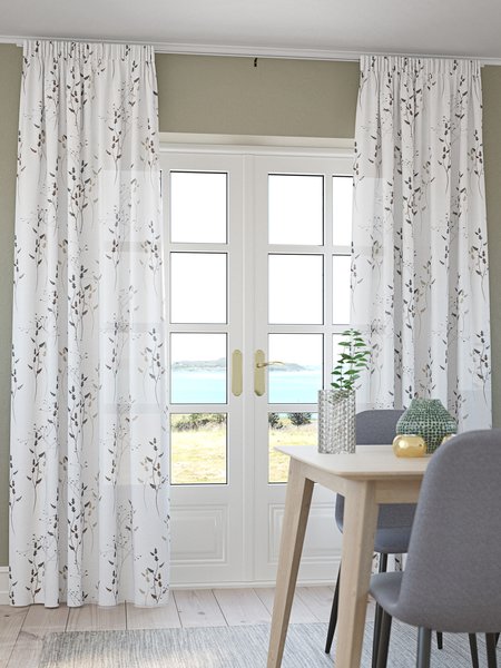 Curtain KINN 1x140x300 flower