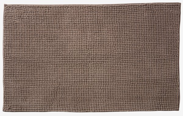 Bath mat FAGERSTA 50x80 dark sand