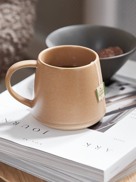 Mug OLLE 33cl D10xH9 cm brown