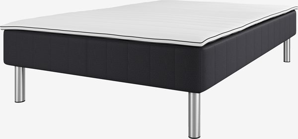 Resårbotten 140x200cm SPONGI PB12 svart-07 DREAMZONE