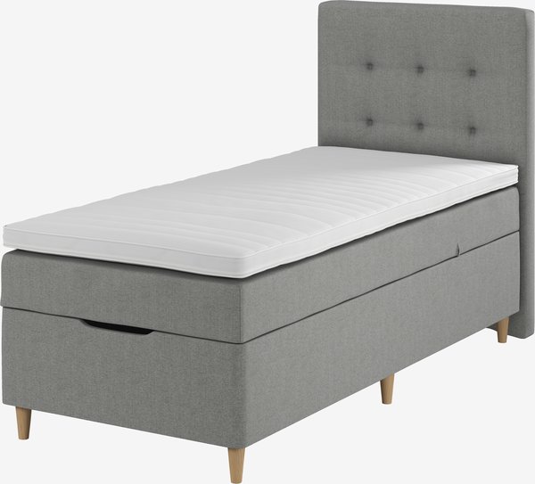 Jenkkisänky 80x200 VEMORA STORAGE GC40 harmaa-31