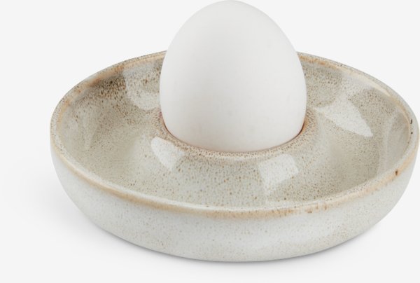 Egg cup OLOF D11xH3cm beige