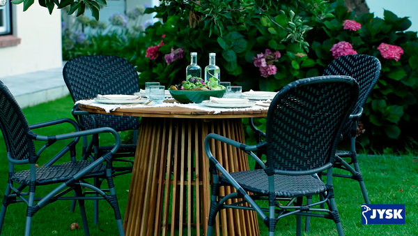 Table de jardin HOLTE Ø120 acacia