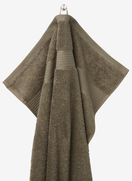 Asciugamano KARLSTAD 50x100 cm color oliva