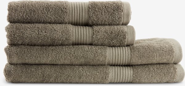 Badetuch KARLSTAD 100x150 olive