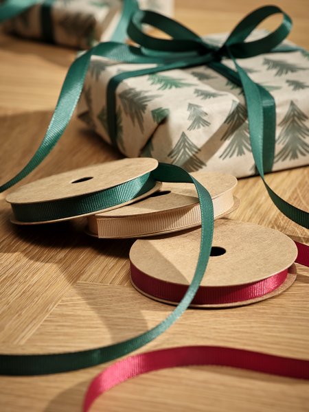 Gift ribbon BRASA W1xL300cm pack of 3