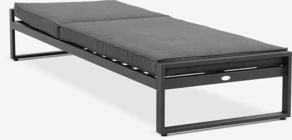 Bain de soleil VONGE l75xL210 noir à séchage rapide