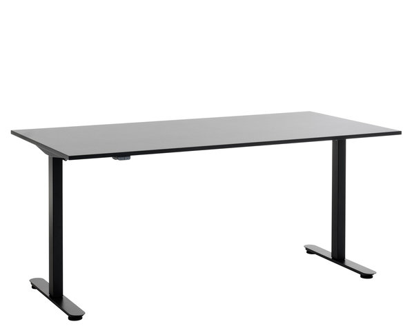 Height adjustable desk SVANEKE 80x160 black