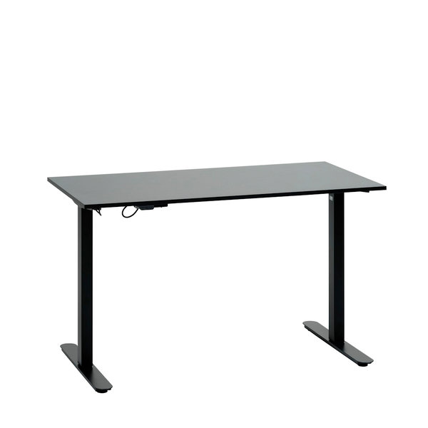 Height-adjustable desk SVANEKE 60x120 black