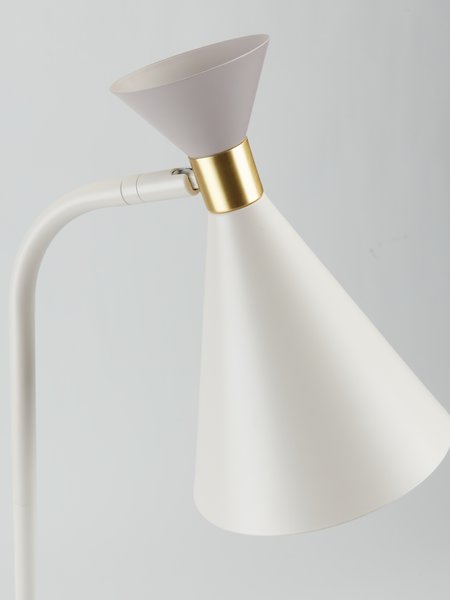 Floor lamp JONATHAN D22xH138cm beige/grey