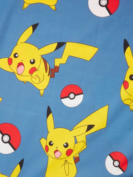 Pussilakanasetti POKEMON 150x210 sininen
