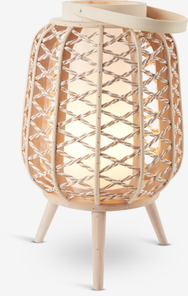 Lampă baterie KLEMENS Ø29x46cm cu temporizator